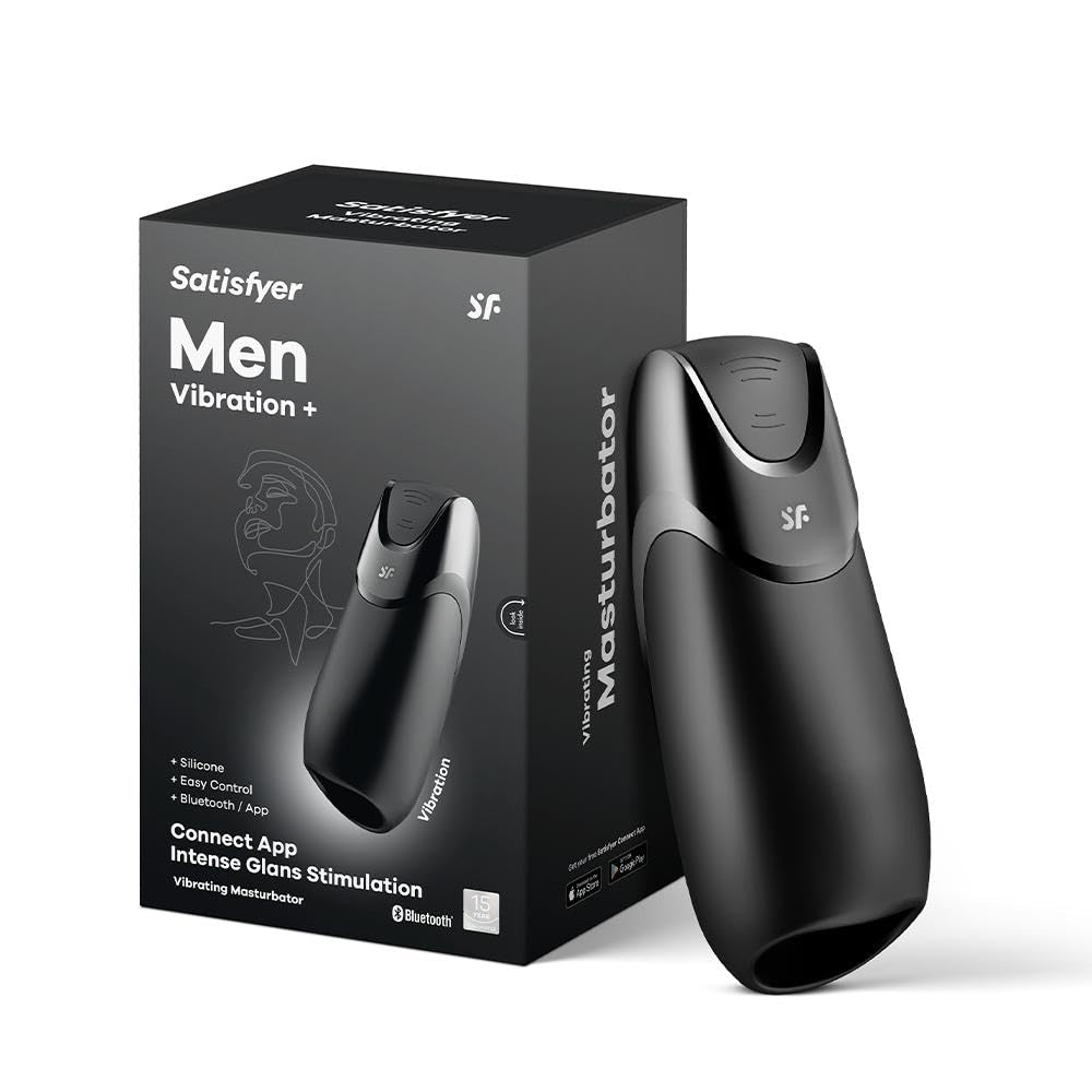 Satisfyer Men Vibration – Male Masturbator with Two Ultra-Strong Motors