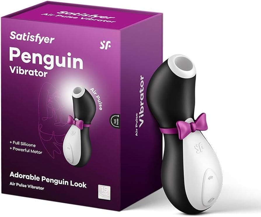 Satisfyer Penguin – Cute Air Pulse Vibrator with 11 Intensities