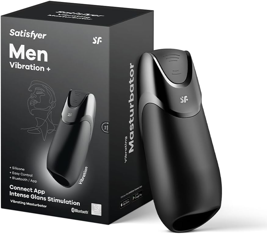 Satisfyer Men Vibration PLUS – App-Controlled Male Masturbator