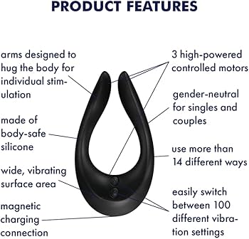 Satisfyer Endless Joy – Versatile Couples Vibrator with 3 Powerful Motors