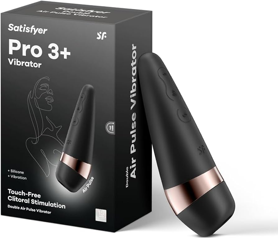 Satisfyer Pro 3+ Air Pulse + Vibration | Waterproof with Soft Silicone