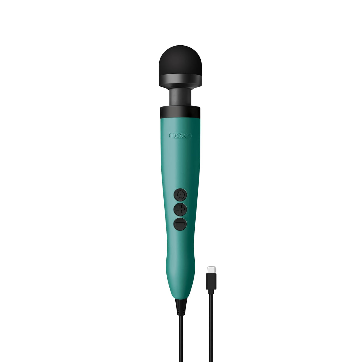 Doxy 3 USB-C Turquoise – Compact & Powerful Plug-In Wand Massager