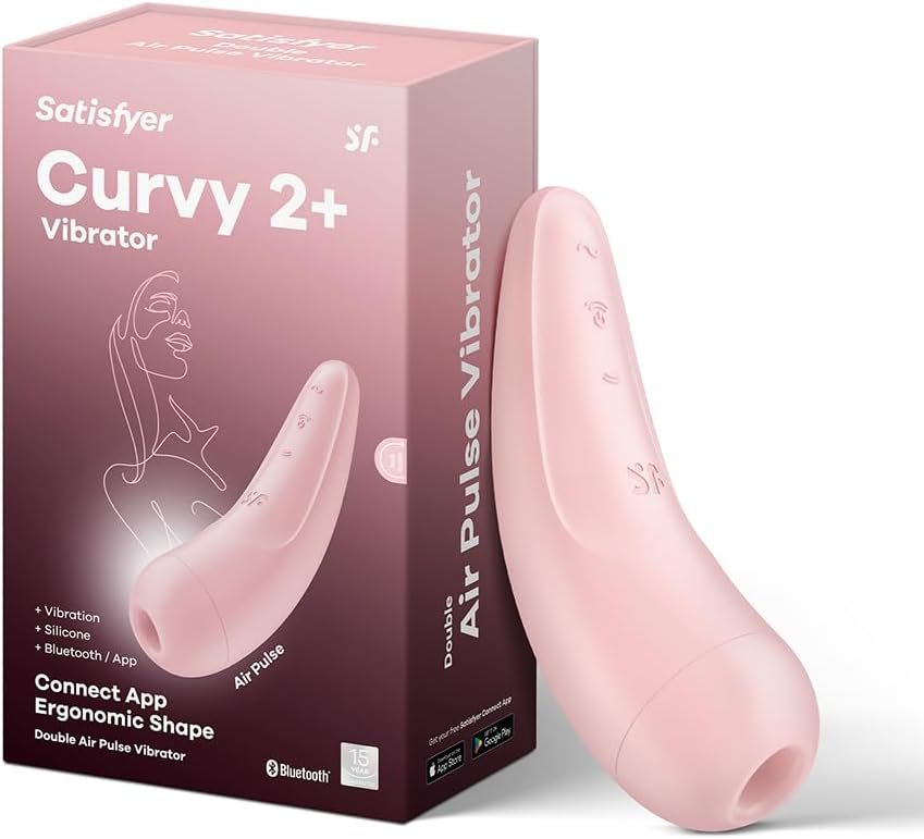 Satisfyer Curvy 2+ Dual Clitoral & G-Spot Stimulation with App Control
