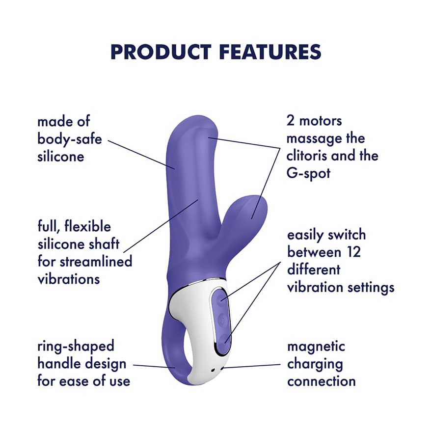 Satisfyer Magic Bunny – Compact and Powerful G-Spot and Rabbit Vibrator
