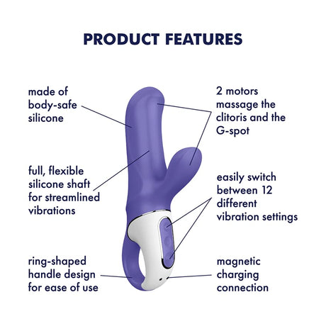 Satisfyer Magic Bunny – Compact and Powerful G-Spot and Rabbit Vibrator