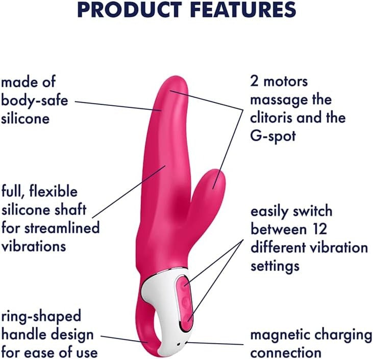 Satisfyer Mister Rabbit – Dual Rabbit and G-Spot Vibrator