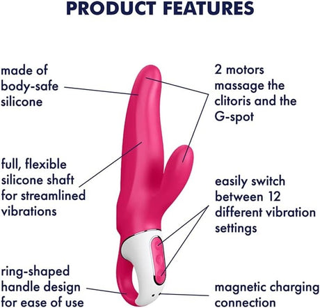 Satisfyer Mister Rabbit – Dual Rabbit and G-Spot Vibrator