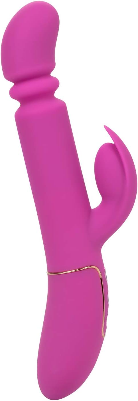 CalExotics Shameless Slim Player – Ultra-Powerful Thrusting & Vibrating Rabbit Massager
