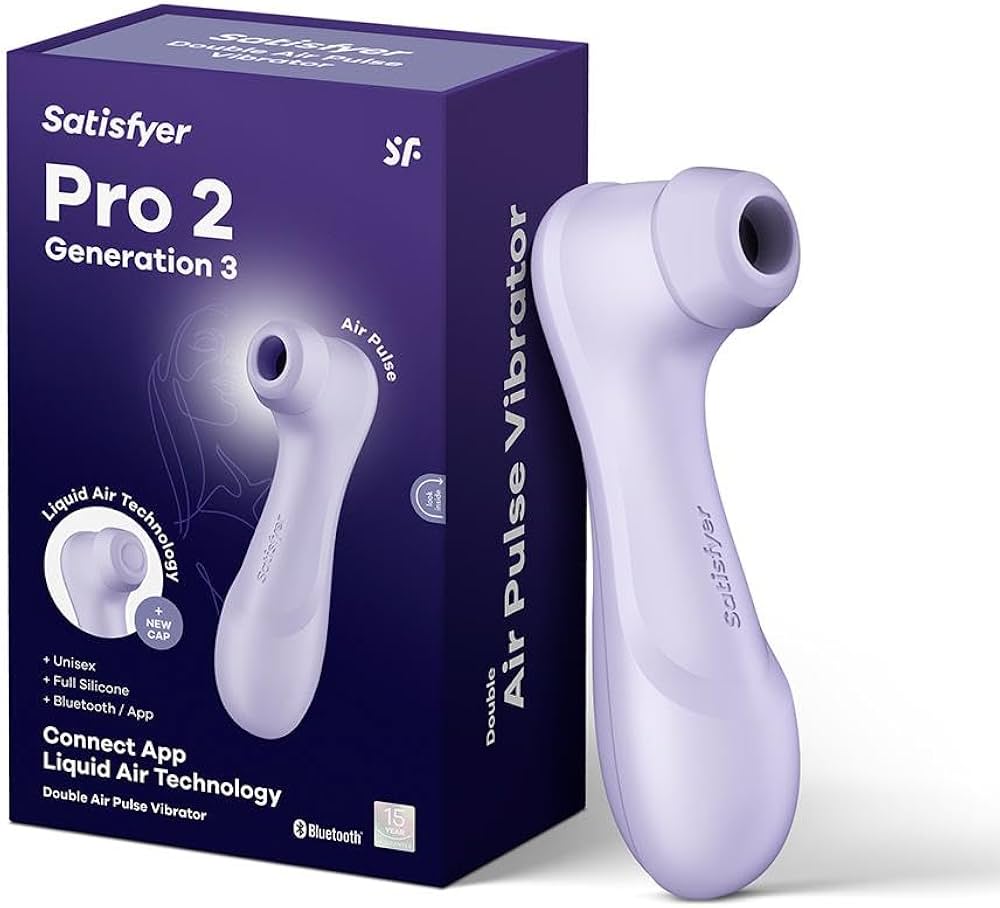 Satisfyer Pro 2 Gen 3 Liliac - App Controlled with Air Pulse & Liquid Air Tech