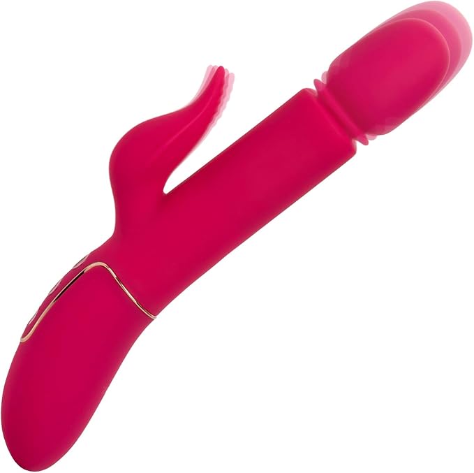 CalExotics Shameless Slim Charmer – Powerful Thrusting & Vibrating Massager