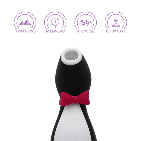 Satisfyer Penguin – Cute Air Pulse Vibrator with 11 Intensities