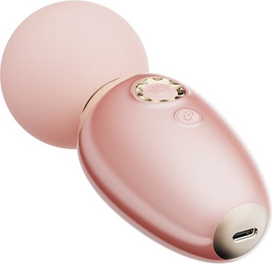 Ava Sakura Pink Smart Mini Wand Massager - App Controlled & Pre-Heating
