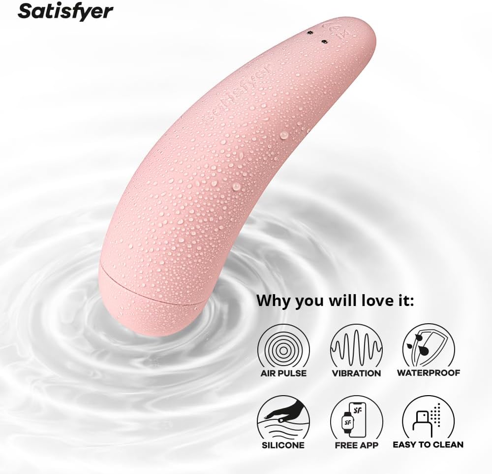 Satisfyer Curvy 2+ Dual Clitoral & G-Spot Stimulation with App Control