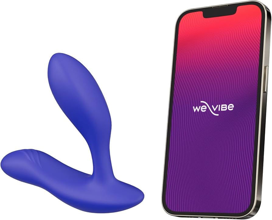 Vector+ by We-Vibe - Adjustable Vibrating Prostate Massager (Blue)