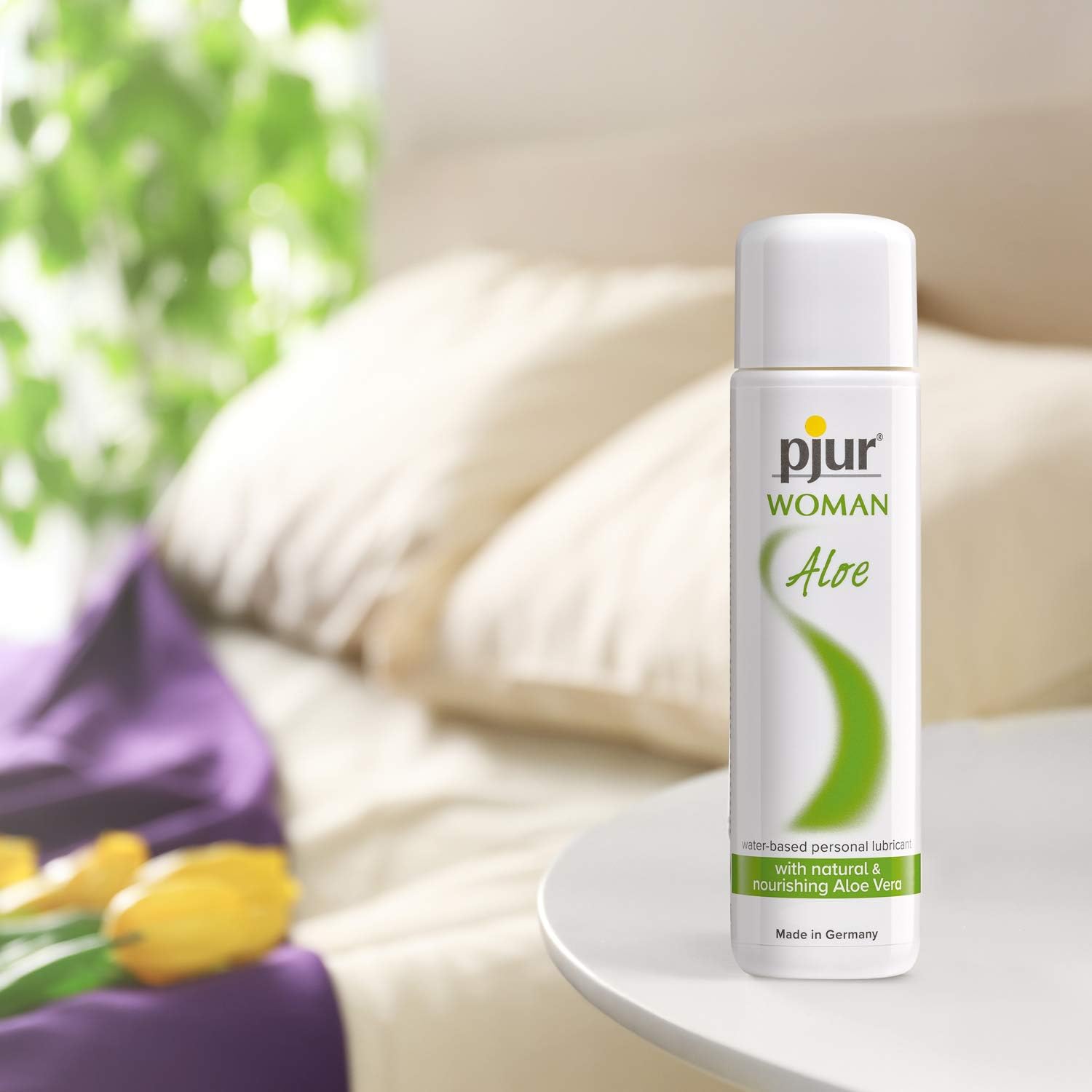 pjur Woman Aloe - Natural, Hydrating Water-Based Lubricant with Aloe Vera (30mL)