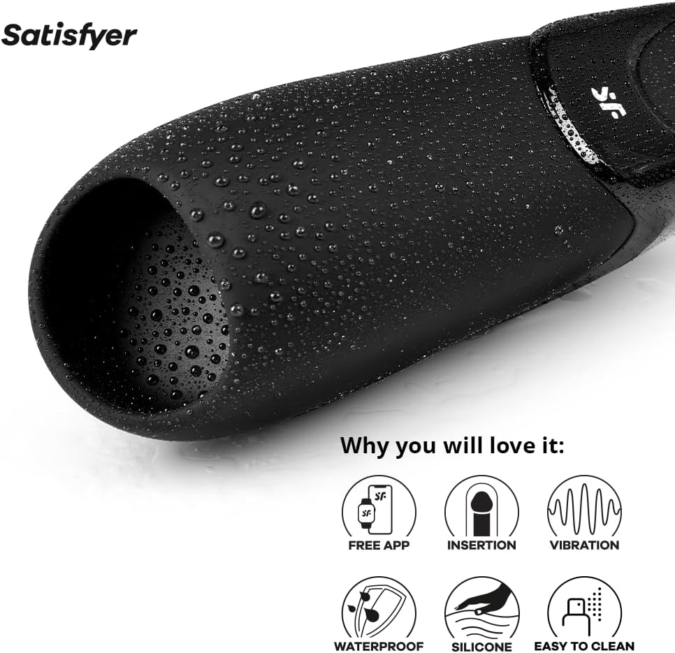 Satisfyer Men Vibration PLUS – App-Controlled Male Masturbator