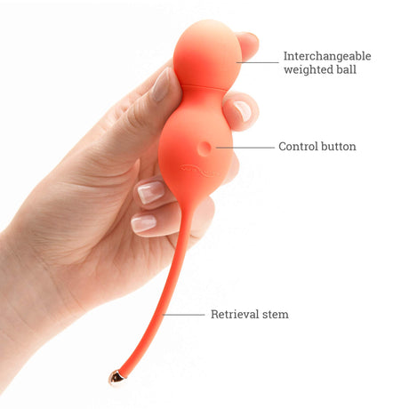 Bloom by We-Vibe - Vibrating Kegel Exerciser with Adjustable Weights