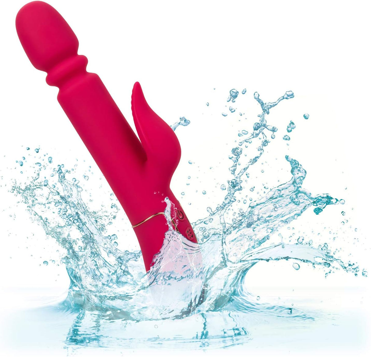 CalExotics Shameless Slim Charmer – Powerful Thrusting & Vibrating Massager