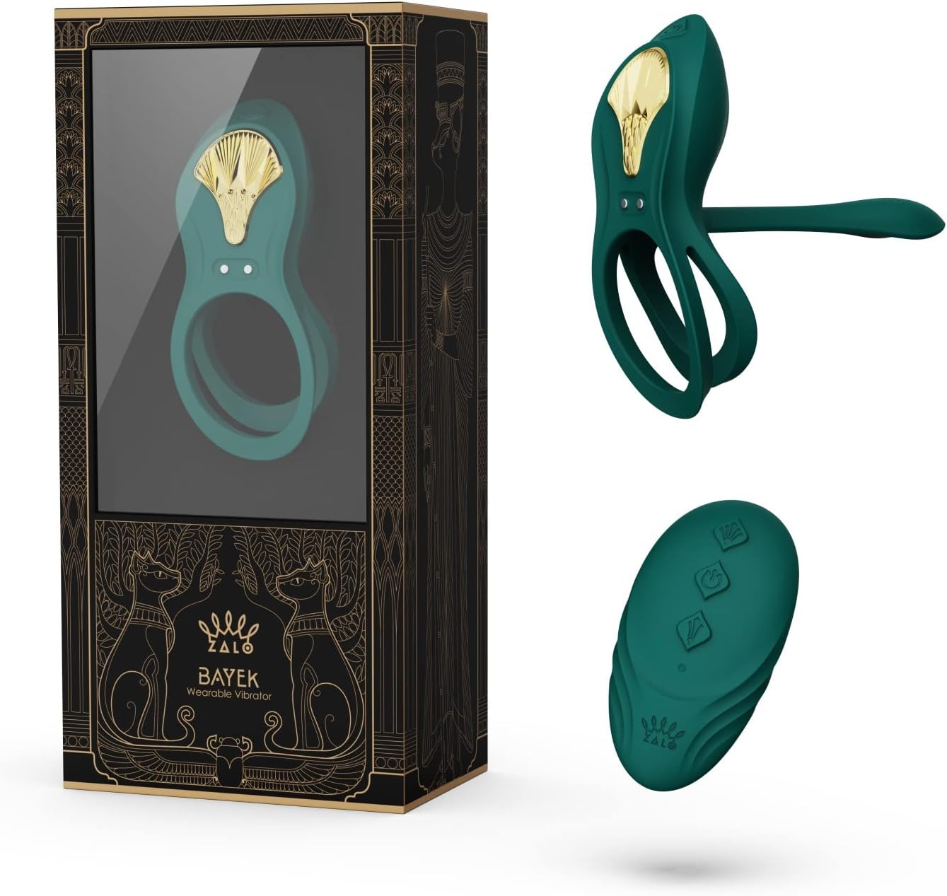 ZALO Bayek Luxury Remote Controlled Couples Vibrator