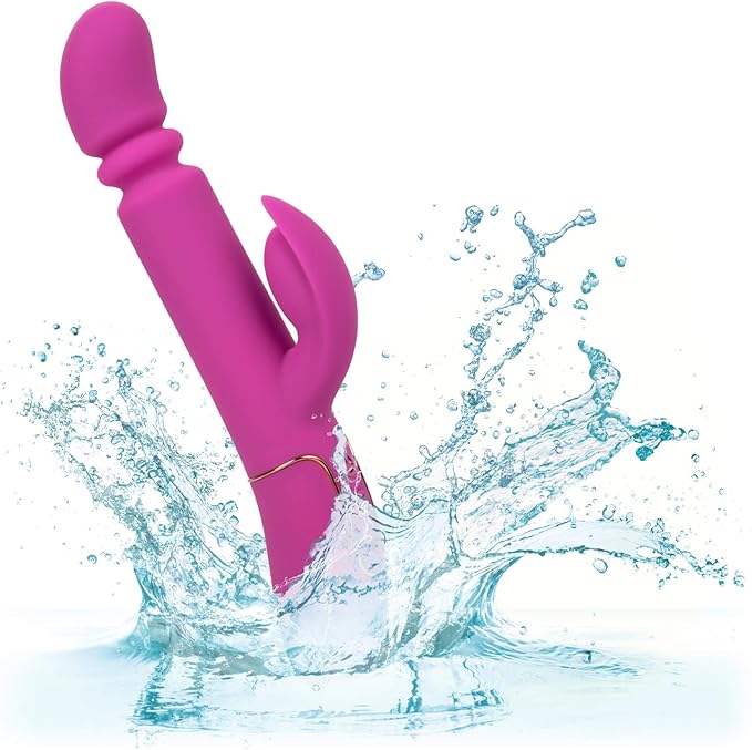 CalExotics Shameless Slim Player – Ultra-Powerful Thrusting & Vibrating Rabbit Massager