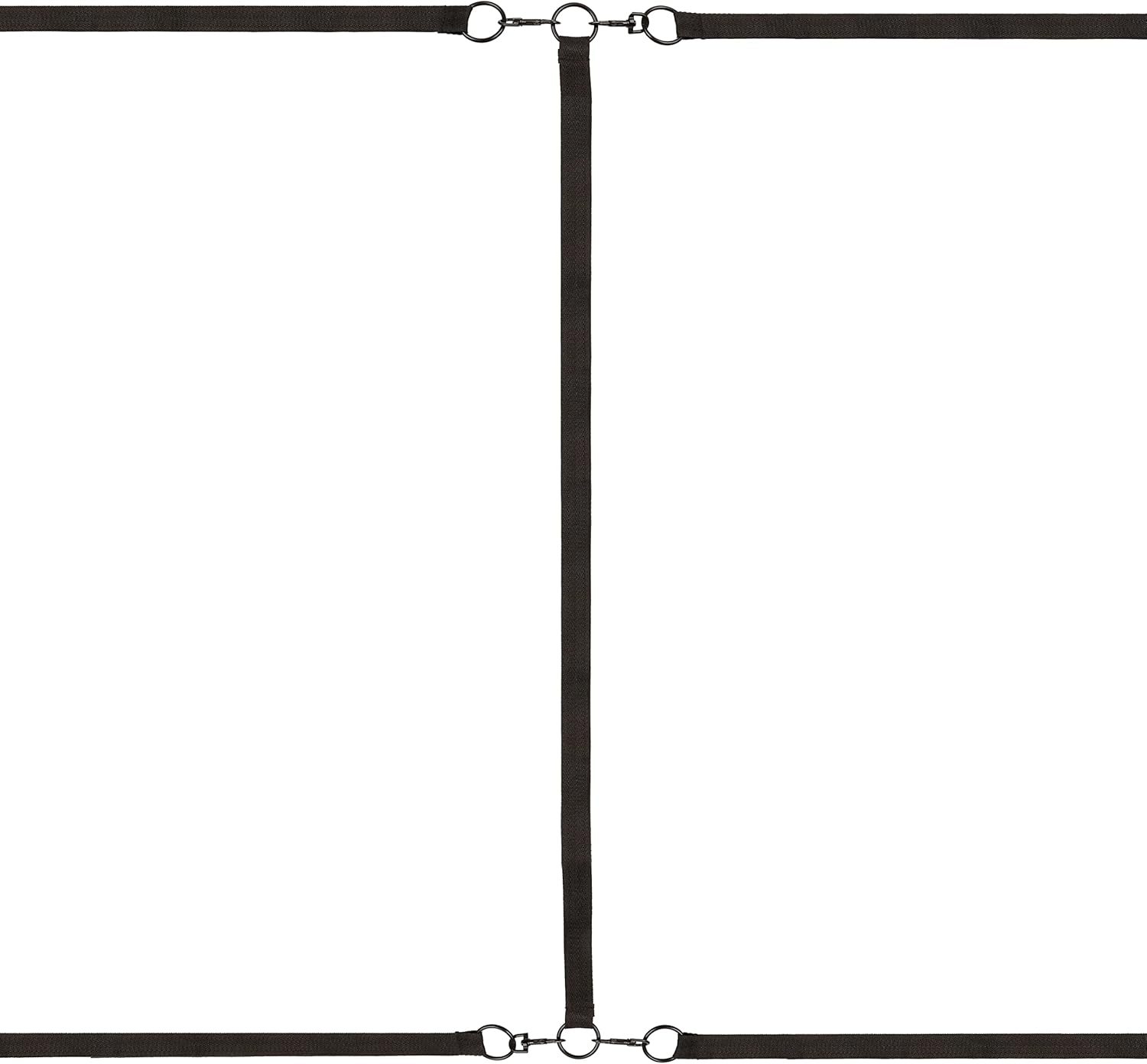 CalExotics Boundless Bed Restraint - Adjustable & Comfortable, All Pieces Included