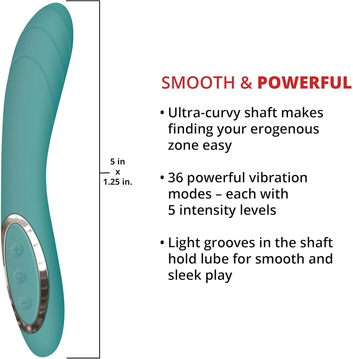 Adam & Eve The G-Gasm Curved Vibrator