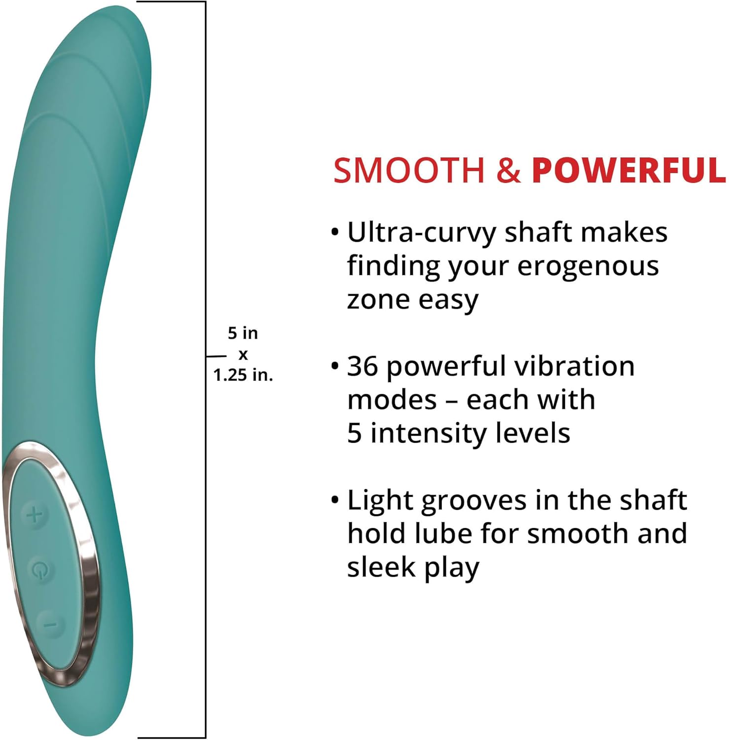 Adam & Eve The G-Gasm Curved Vibrator