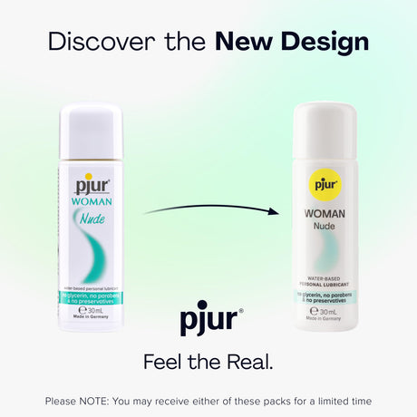 pjur Woman Nude 30 ml - Gentle Additive-Free Lubricant | Glycerine & Paraben-Free