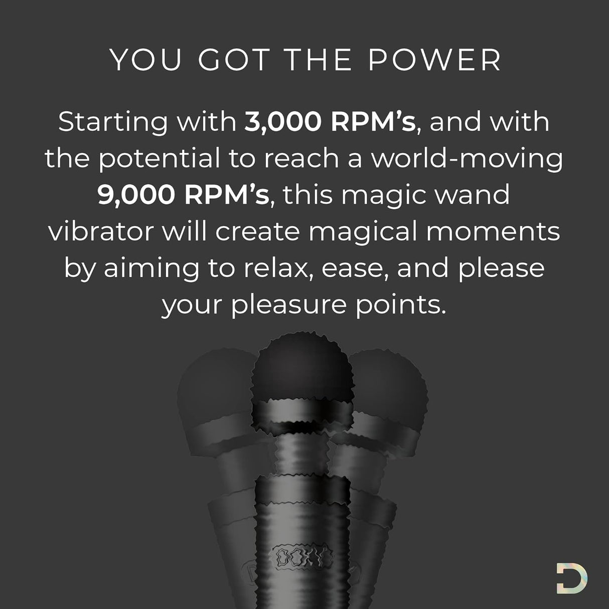 Doxy Die Cast 3R USB-C – Compact & Powerful Wand Massager