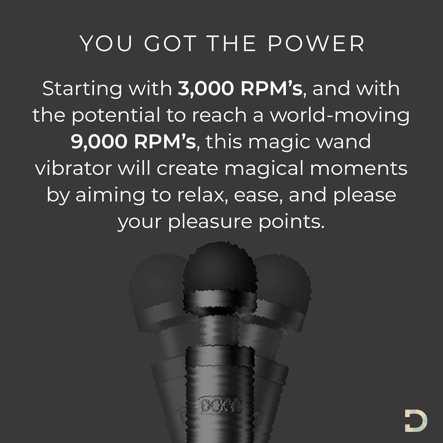 Doxy Die Cast 3R USB-C – Compact & Powerful Wand Massager