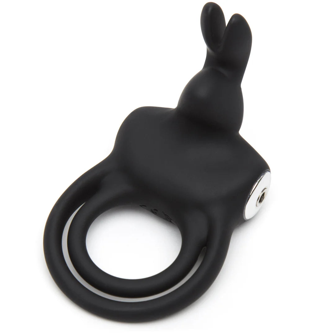 Happy Rabbit Vibrating Rabbit Cock Ring - Dual Rings