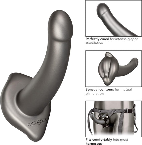 CalExotics Her Royal Harness Me2 G-Spot Dildo - Harness Compatible