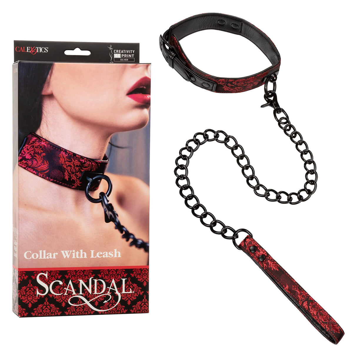 CalExotics Scandal Collar with Leash