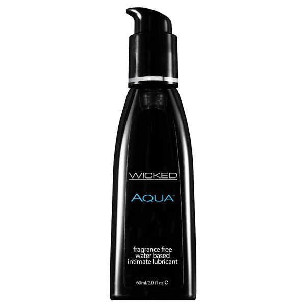 Wicked Aqua Silky Smooth Water Based Lube 60mL