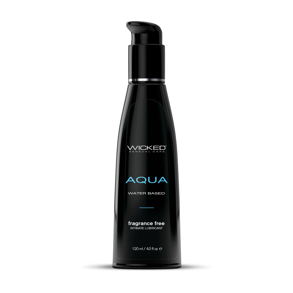 Wicked Aqua Silky Smooth Water Based Lubricant 120ml