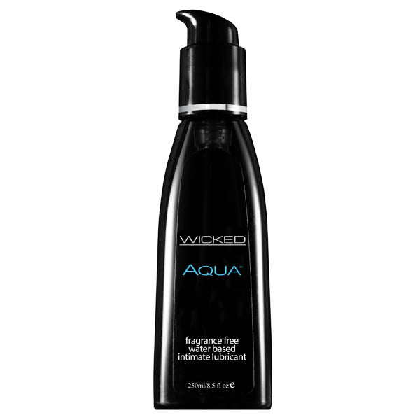 Wicked Aqua Silky Smooth Water Based Lubricant 250ml