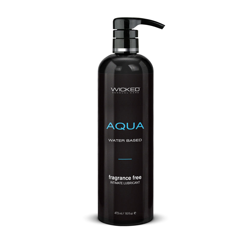 Wicked Aqua Silky Smooth Water Based Lubricant 476ml