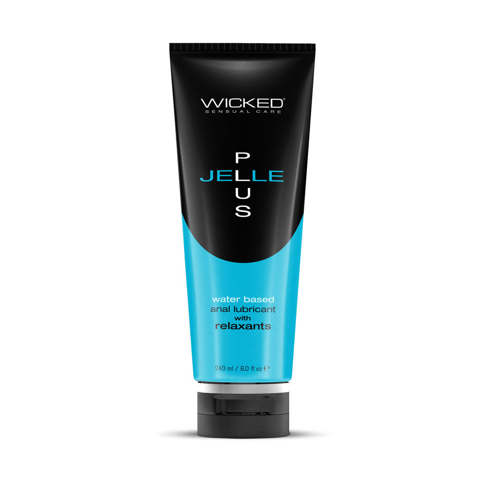 Wicked Jelle Plus Relaxing Water Based Anal Lubricant 240ml