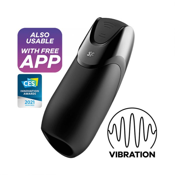 Satisfyer Men Vibration – Male Masturbator with Two Ultra-Strong Motors