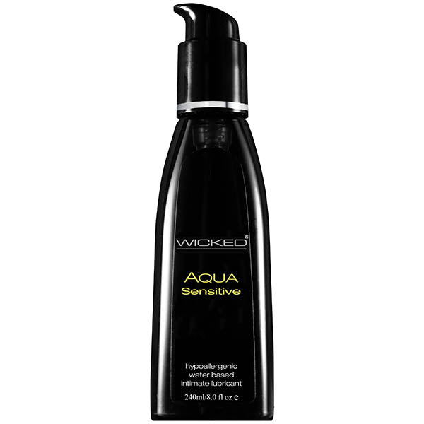 Wicked Aqua Sensitive Water Based Lubricant 240ml
