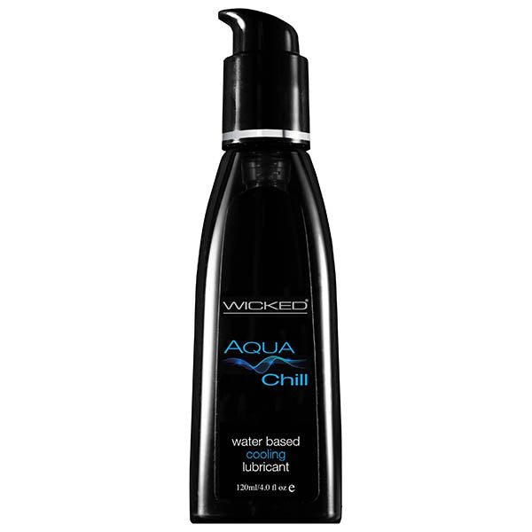 Wicked Aqua Chill Cooling Water Based Lubricant 120mL