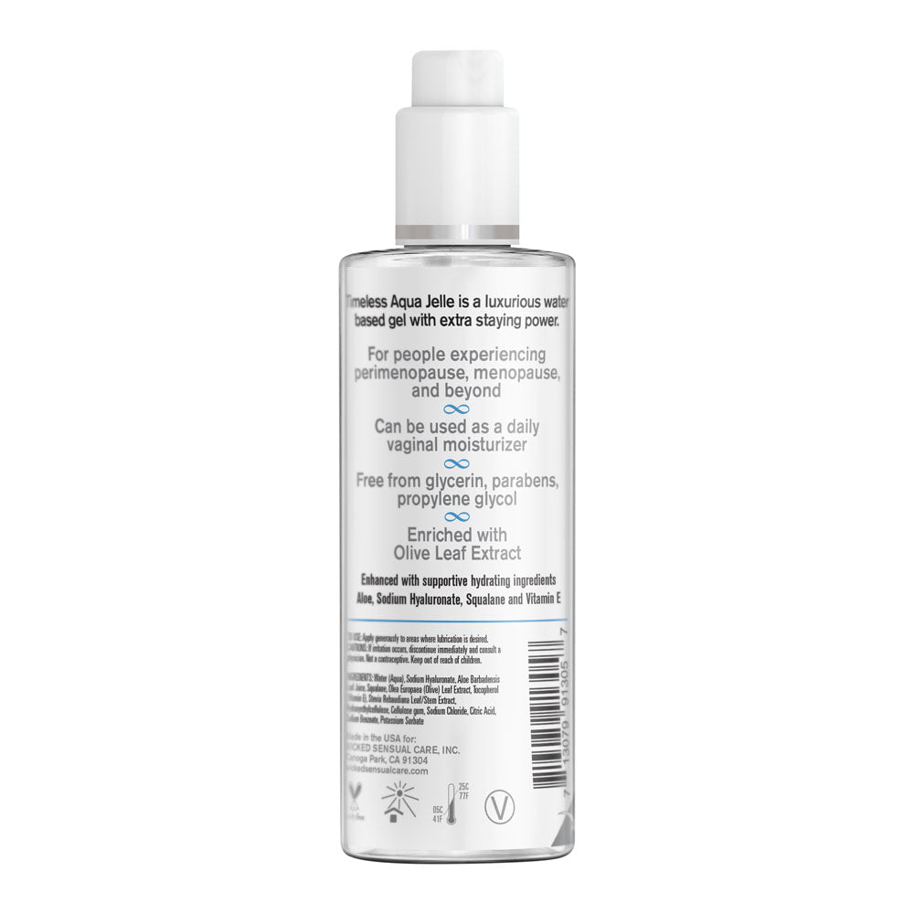 Wicked Simply Timeless Aqua Jelle – Anal Lubricant 120ml
