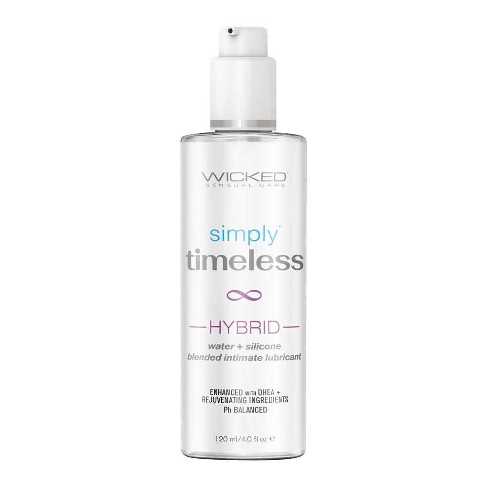 Wicked Simply Timeless Hybrid Lubricant 120ml - Menopause Support Lube