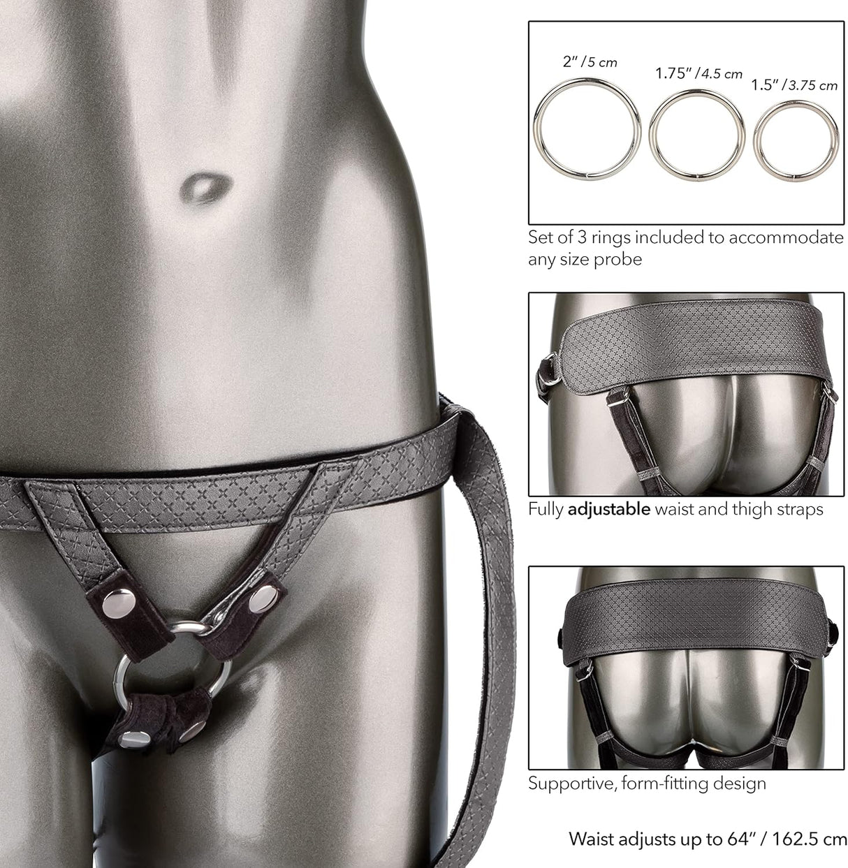 CalExotics Her Royal Harness Me2 G-Spot Dildo - Harness Compatible