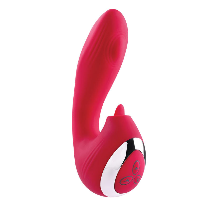 Adam & Eve Clit Loving Thumping Vibrator with Flicking Clit Stimulator - Multi-Functional