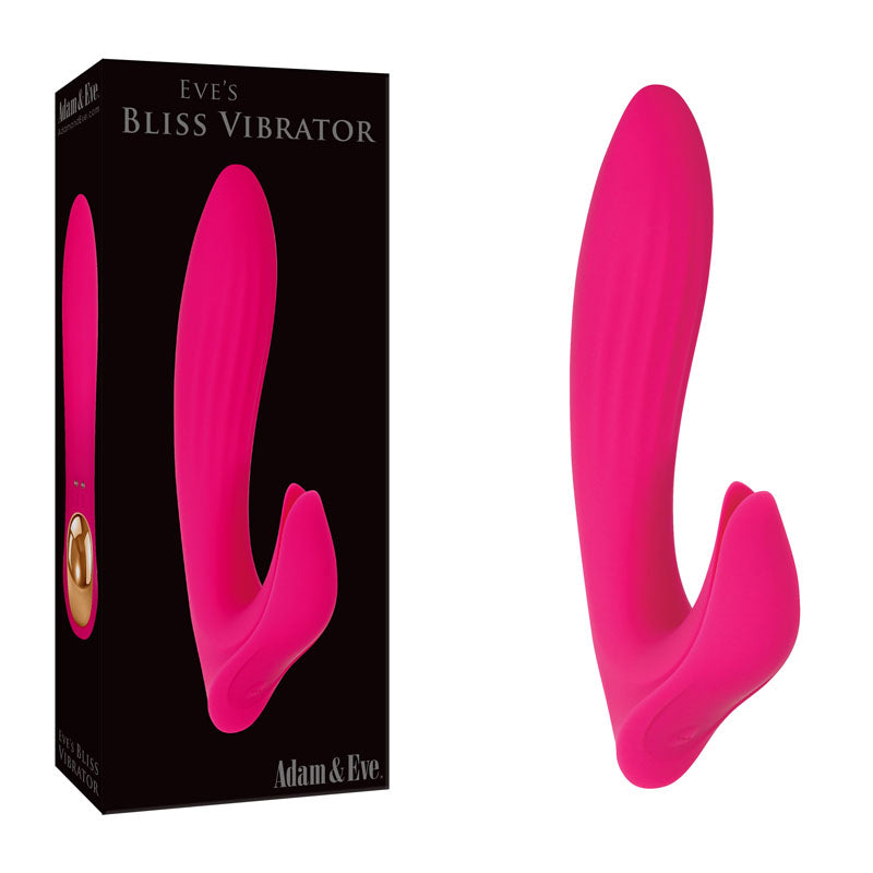 Adam & Eve Bliss Rabbit Vibrator - Dual Stimulation with 10 Vibrations