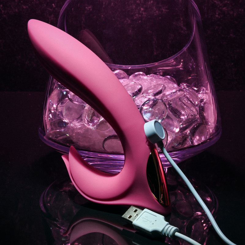 Adam & Eve Bliss Rabbit Vibrator - Dual Stimulation with 10 Vibrations