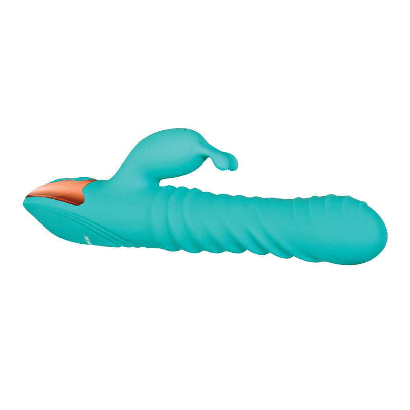 Adam & Eve Heat Me Up Rabbit Vibrator - Warming & Thrusting