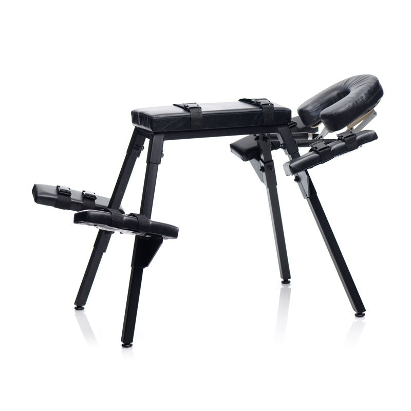 Master Series Obedience Extreme Sex Bench - Heavy Duty with Quick-Release Straps