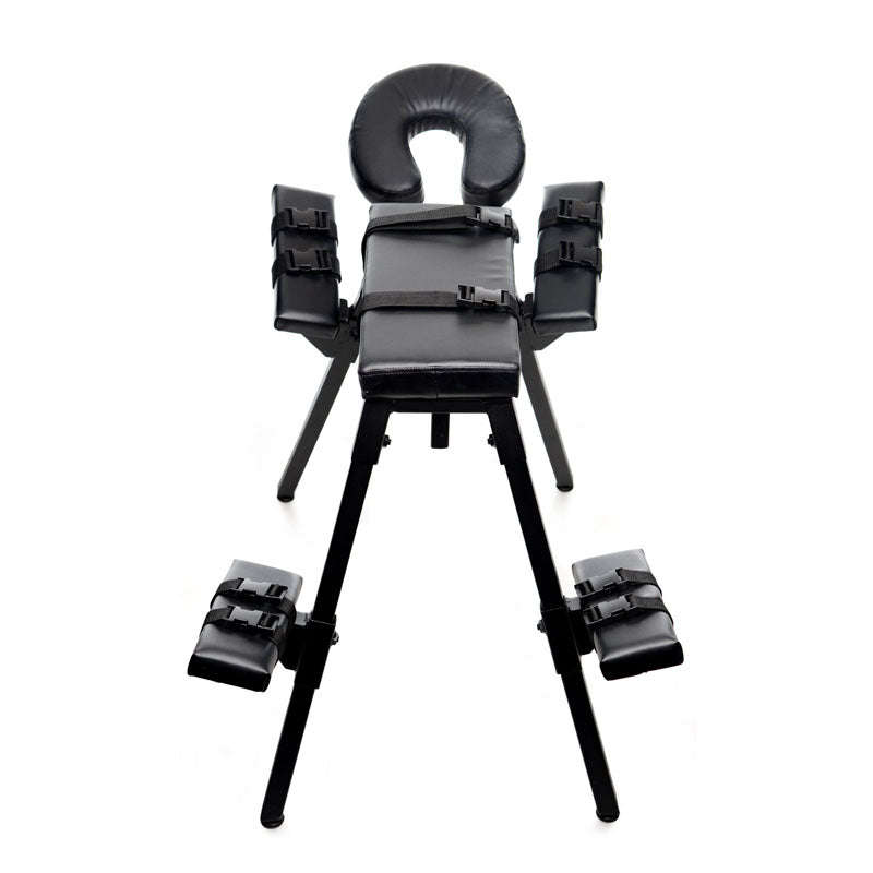Master Series Obedience Extreme Sex Bench - Heavy Duty with Quick-Release Straps